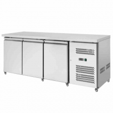 Table réfrigérée positive P 600 mm - 3 portes