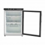 Mini-armoire réfrigérée 200 L - positive vitrée inox