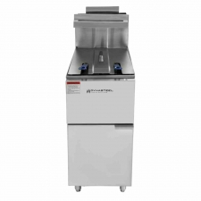 Friteuse sur coffre à gaz 23 L - haut rendement