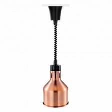 Lampe chauffante cuivrée