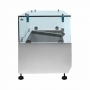 Saladette réfrigérée à poser vitrée - 5 x GN 1/3 + 1 x GN 1/2