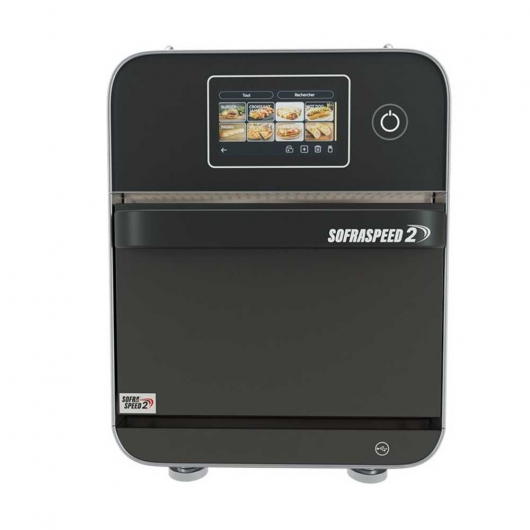 Four à cuisson ultra-rapide nouvelle génération SOFRASPEED 2 noir