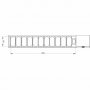 Meuble pizza 3 portes + 3 tiroirs, structure 11 GN1/3 + GN1/9