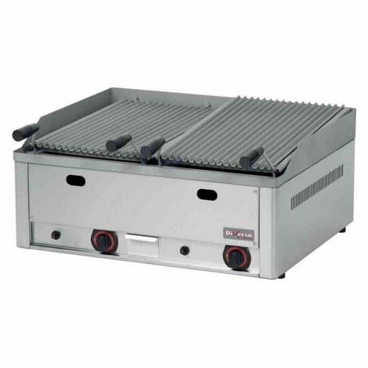 Grill pierre de lave 1 module 8 kW 