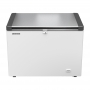 Congélateur coffre statique inox 266 L