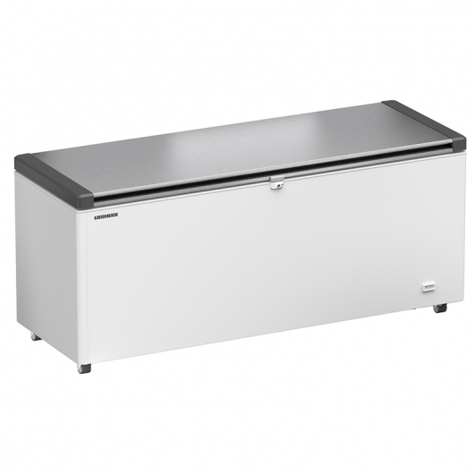 Congélateur coffre statique inox 542 L