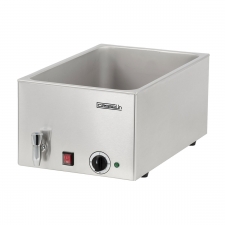 Bain-marie électrique avec robinet de vidange GN 1/1