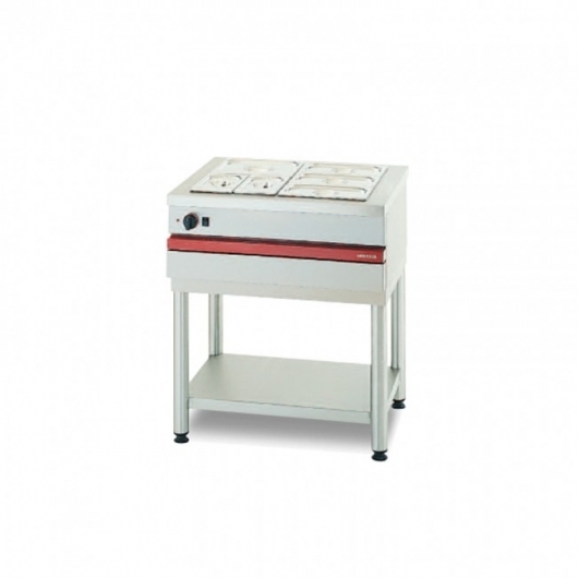 Bain-Marie GN 2/1 inox, à poser - Thermostat 30/110 °C