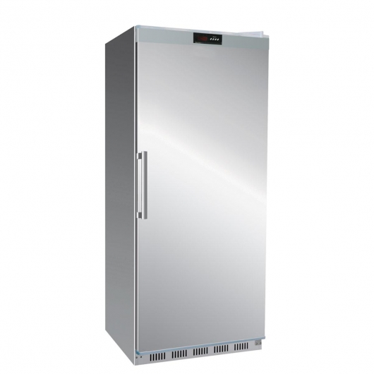 Armoire froide positive inox 600 L, 1 porte pleine