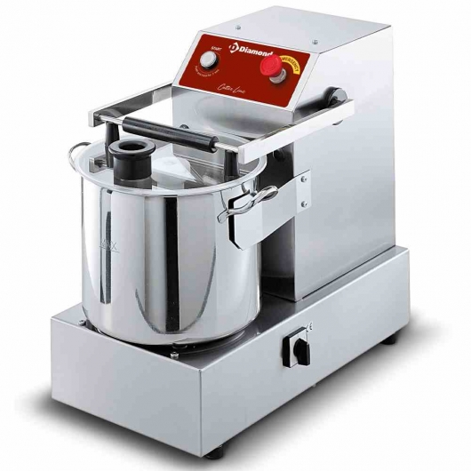 Cutter inox 2 vitesses, 15 L à poser