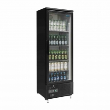 Arrière bar vertical positif une porte, 307 litres