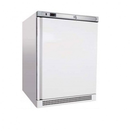 Armoire positive laquée blanche 200 L, 1 porte pleine