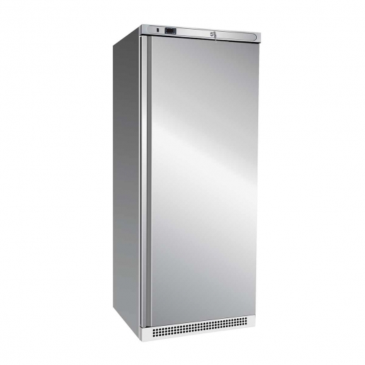 Armoire froide positive inox 600 L, 1 porte pleine