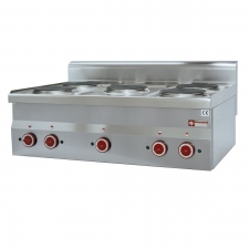 Cuisinière Top 5 plaques électriques, série 600