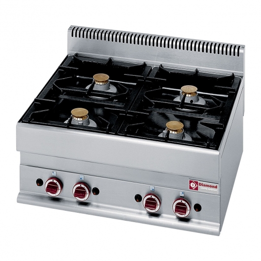 Cuisinière gaz Top 4 feux vifs, série 650