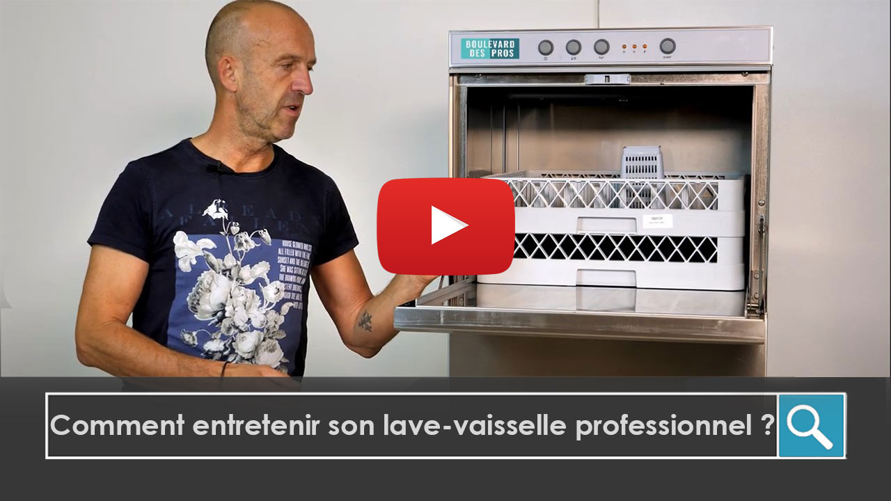 Comment faire l'entretien de son lave-vaisselle ou lave-verre professionnel  ?